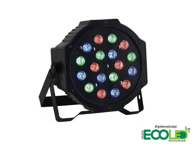 Cañon parLED 21 Led rgb Dmx Har
