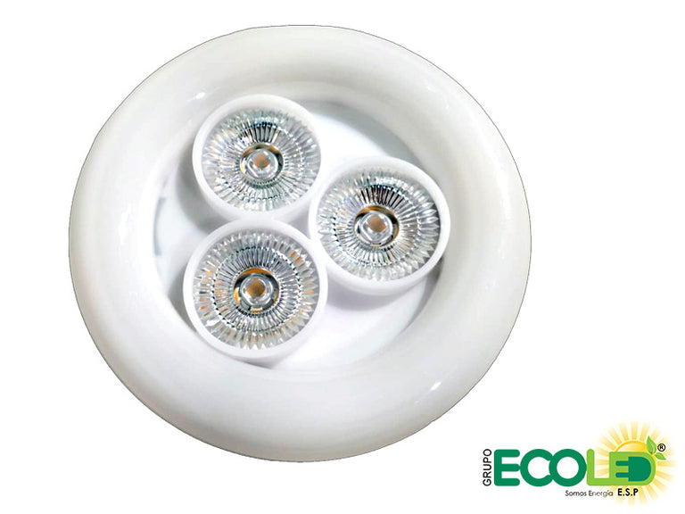 Bombillo led ufo 24w 3 tonos