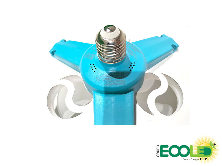 Bombillo Ventilador 3 tonos