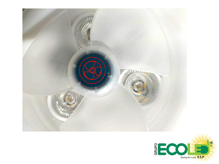 Bombillo Ventilador 3 tonos