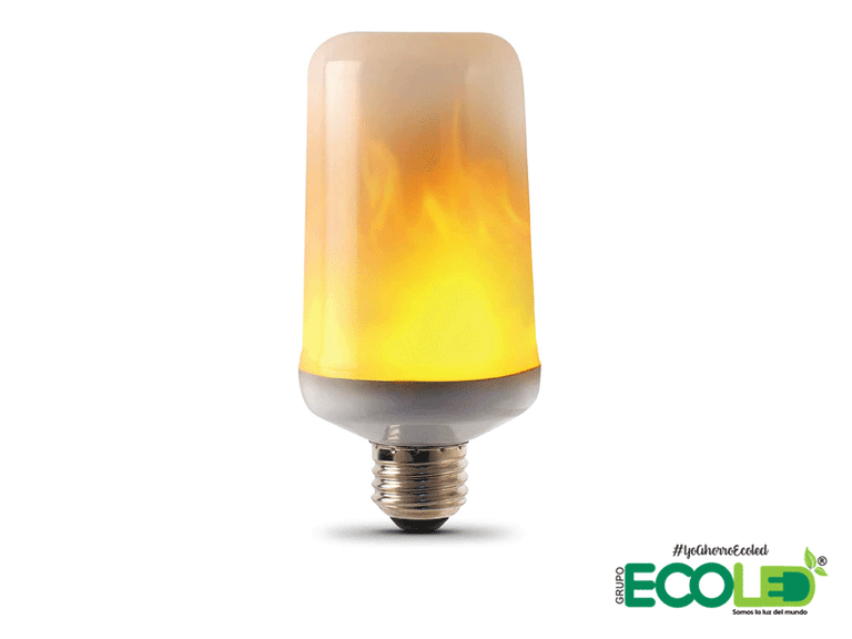 Bombillo Efecto Flama E27