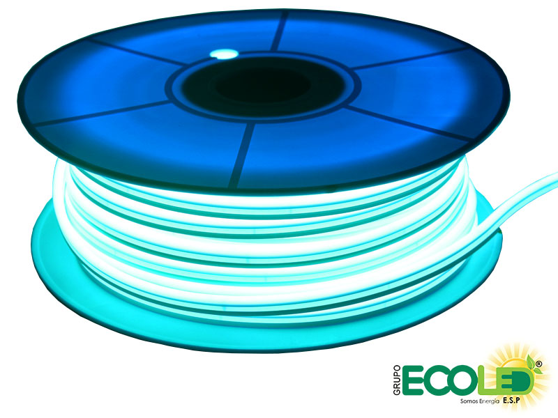 Cinta Led Neón Flex Rollo por 50 Metros 110V