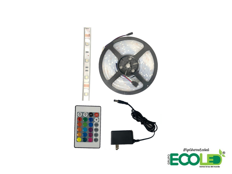 Cinta led RGB sumergible 5 metros