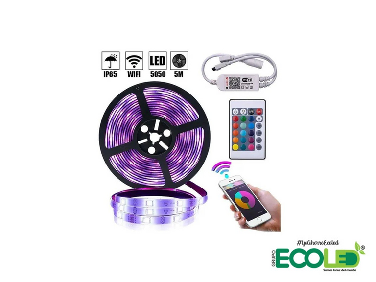 Cinta Led RGB con Wifi