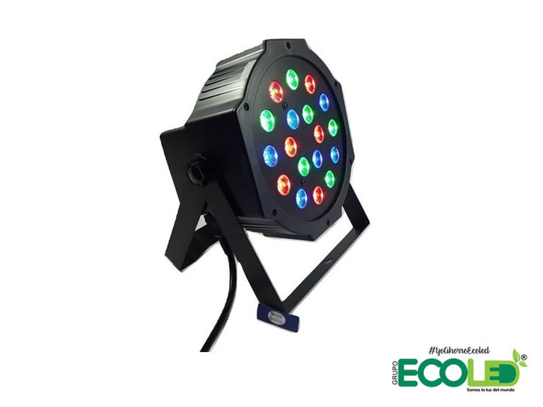 Cañon parLED 21 Led rgb Dmx Har