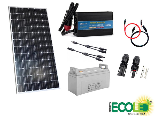 Kit fotovoltaico Aislado #6  (12V 6560WHP)