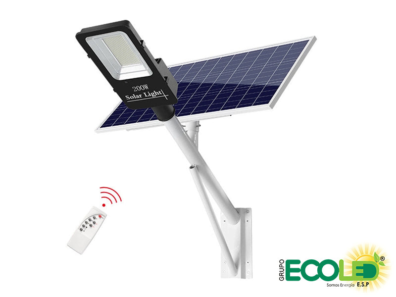 Luminaria solar panel aparte alta especificación kom.100w-200w-300w