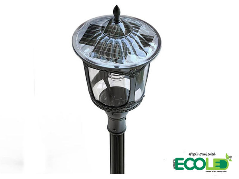 Luminaria de Alumbrado Publico Solar Clásica Todo En Uno