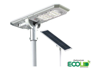 Luminaria de Alumbrado Publico Solar Con Sensor De Movimiento