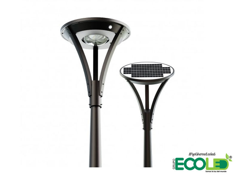 Luminaria de Alumbrado Publico Solar 360 Grados 30w