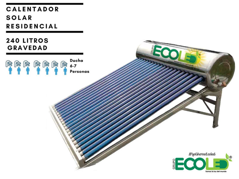 Calentador De Agua Solar