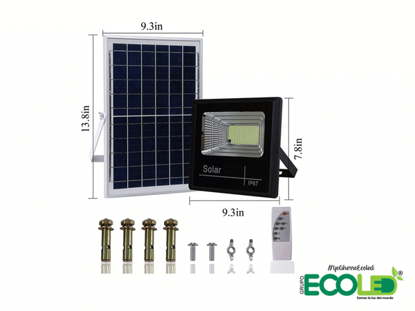 Reflector Solar LED De 10W- 25W- 40W- 60W