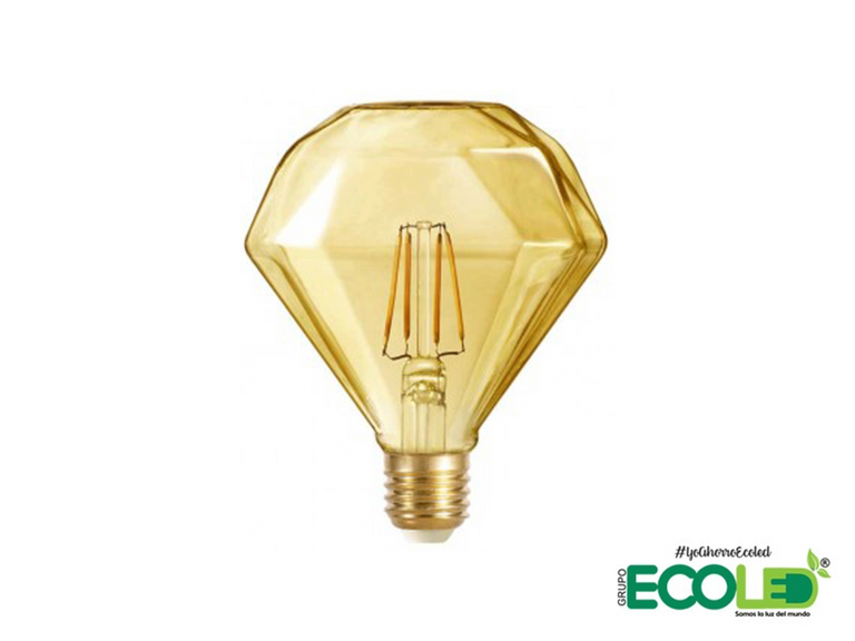 Bombillo Led Vintage Diamante